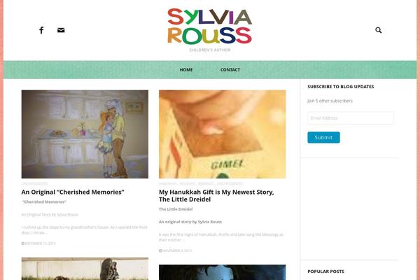Magcast theme site design template sample