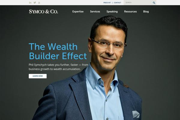 Site using Parallax Scroll plugin