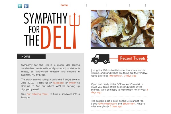 sympathyforthedeli.com site used Ecommerce Solution
