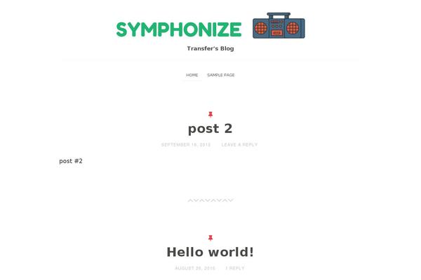 Gravit theme site design template sample