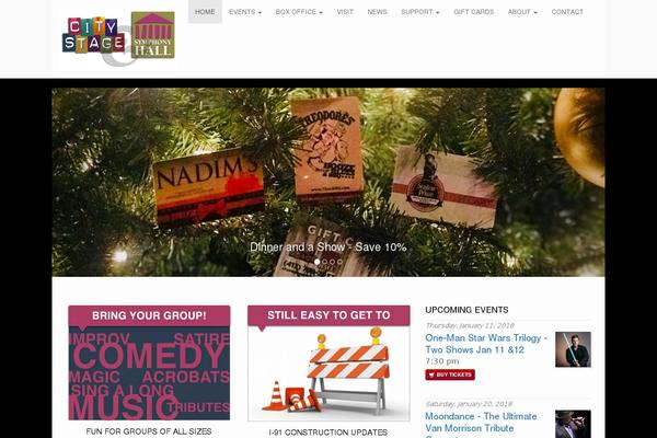 symphonyhall.com site used Proscenium
