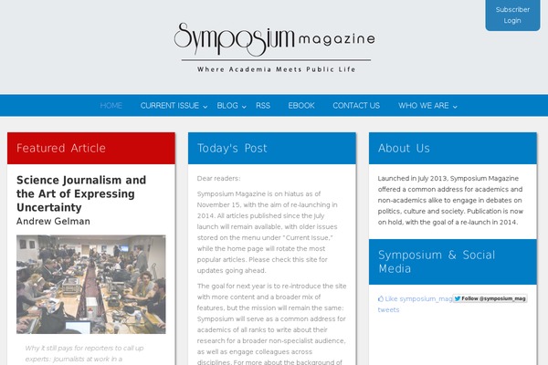 Pravda theme site design template sample