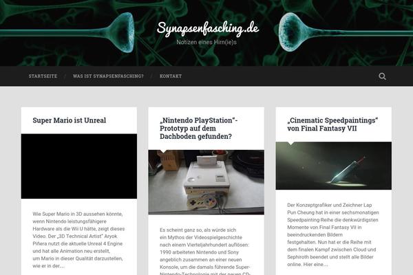 Baskerville theme site design template sample