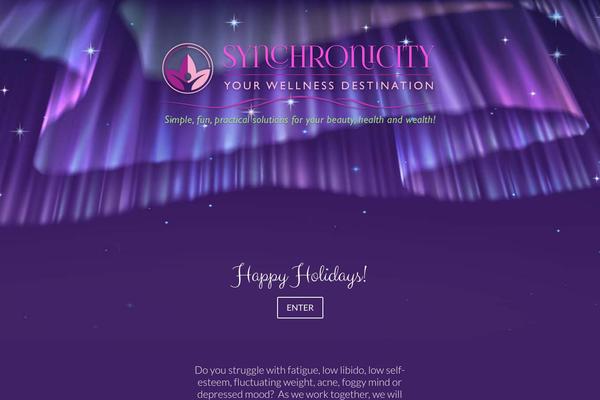 Synchronicity theme websites examples