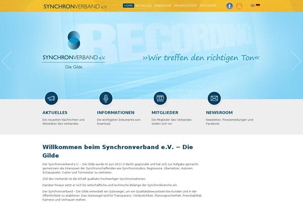 synchronverband.de site used Synchronverband