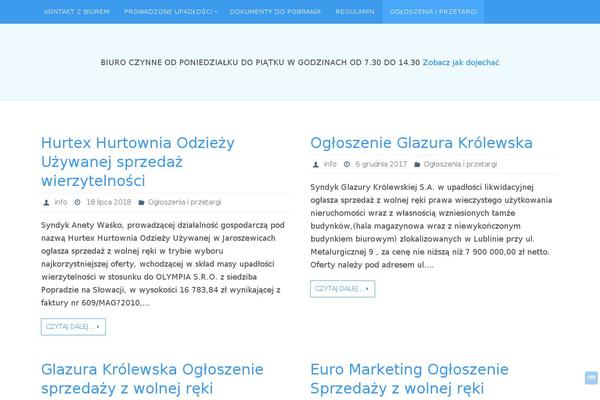Nirvana theme site design template sample