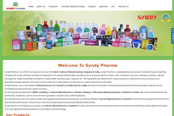 Maya theme site design template sample