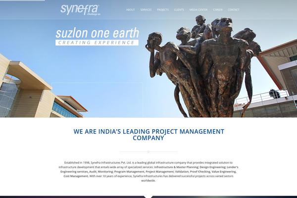 Enfold theme site design template sample