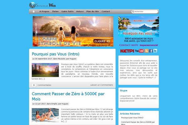 Iblogpro theme site design template sample