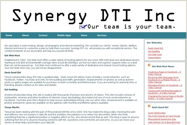 Stargazer theme site design template sample