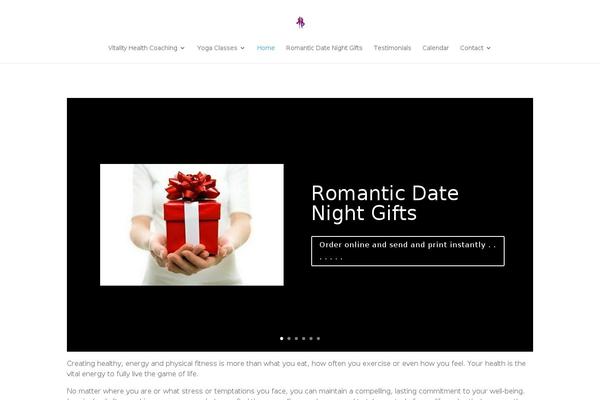 Divi theme site design template sample