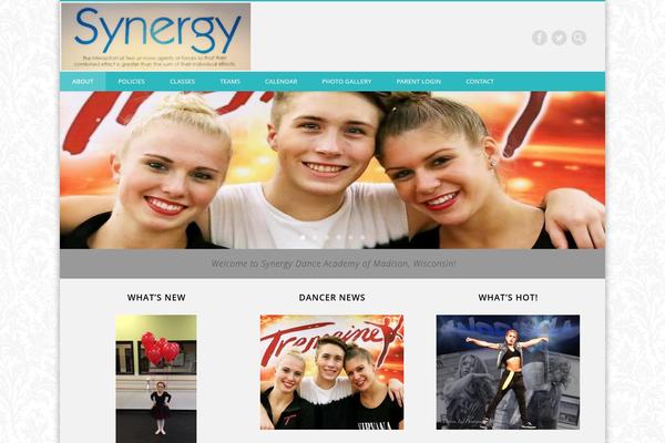Impreza Child theme site design template sample