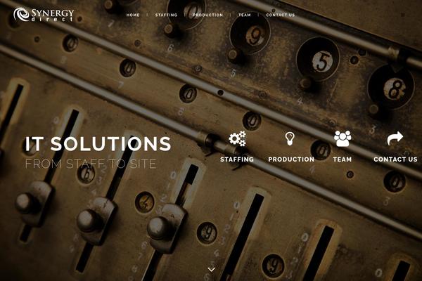 Stockholm theme site design template sample