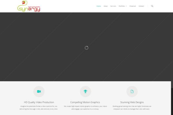 Site using Salient-social plugin
