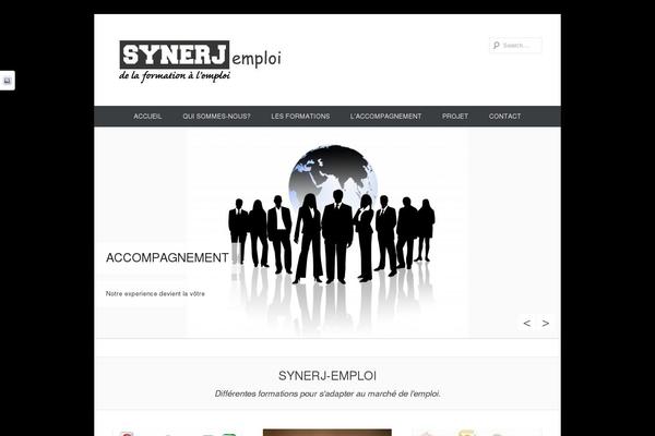 Site using Social Slider plugin