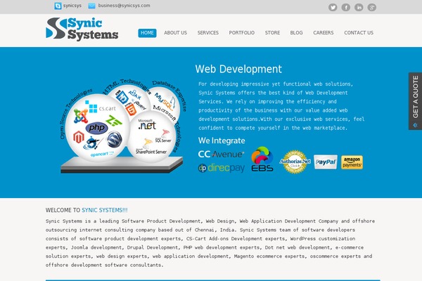 Digeco theme site design template sample