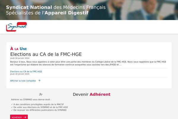 Site using Acymailing plugin