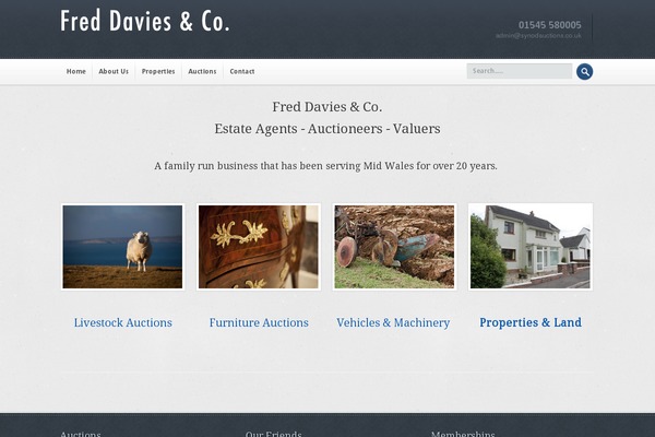 Locality theme site design template sample
