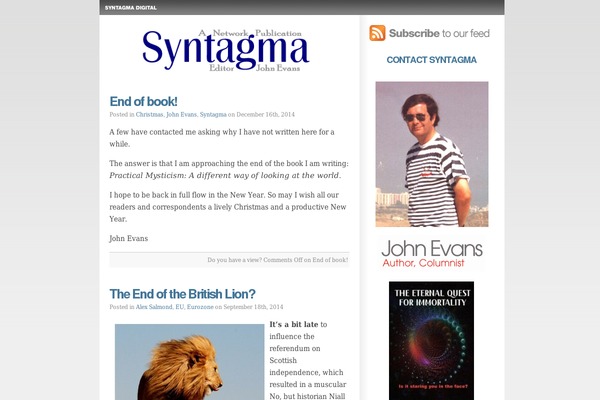 Hemingway theme site design template sample