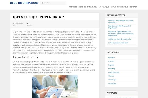syntec-informatique.fr site used Techone