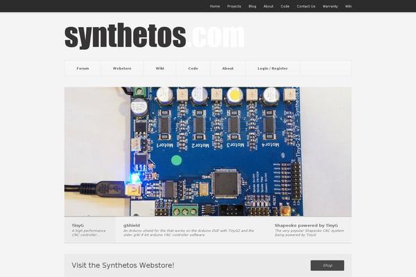 synthetos.com site used Pitch