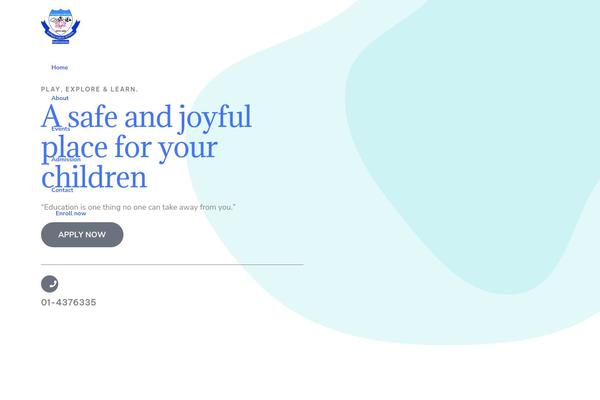 Site using Astra-sites plugin