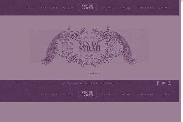 syrahwineparlor.com site used Sdcm