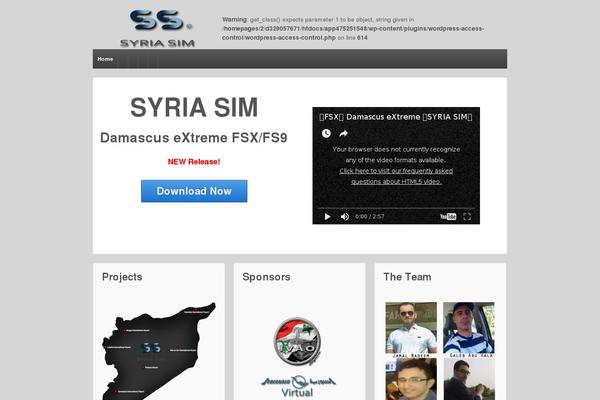 Site using iFeature Slider plugin