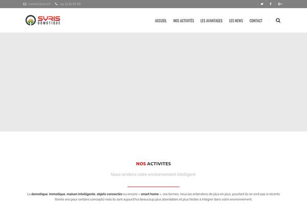 Smartco_child theme site design template sample
