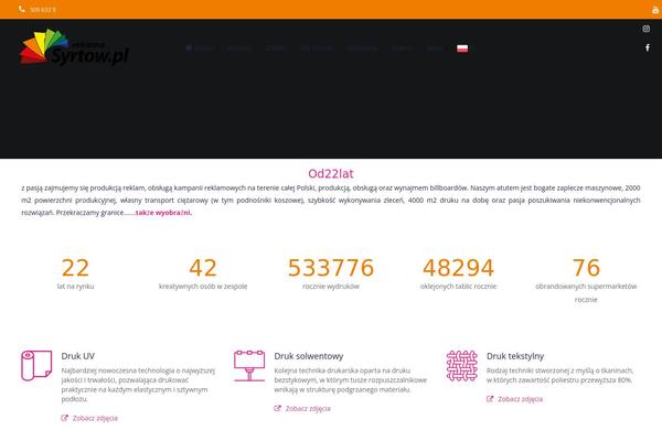 Brooklyn theme site design template sample