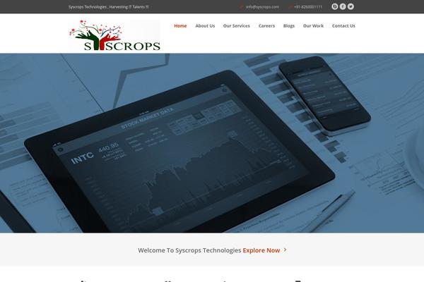 Zakra theme site design template sample