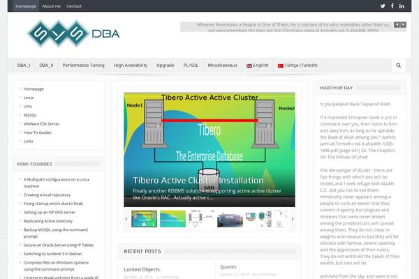 sysdba.org site used Fb-tech