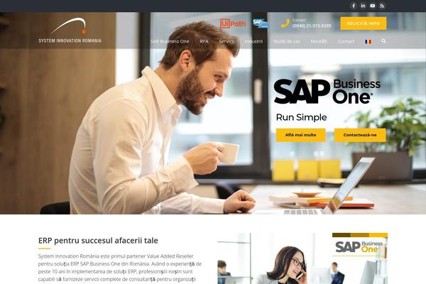 Skypress theme site design template sample