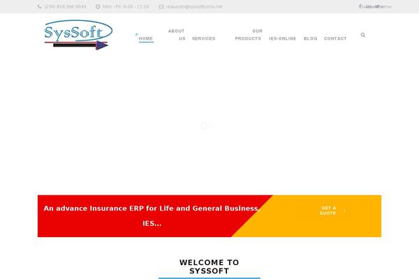 syssoftcons.net site used Syssoft-wp