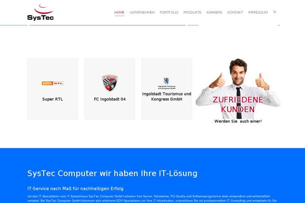 Dante theme site design template sample