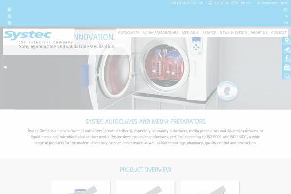 systec-lab.com site used Systec