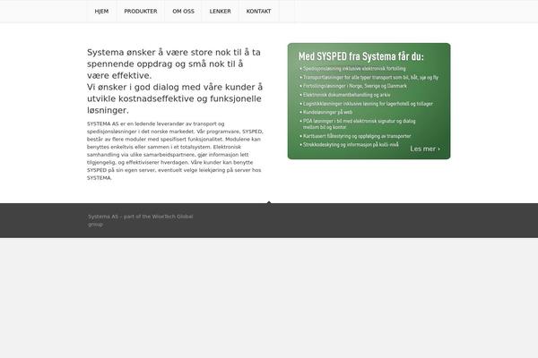 Nova theme site design template sample