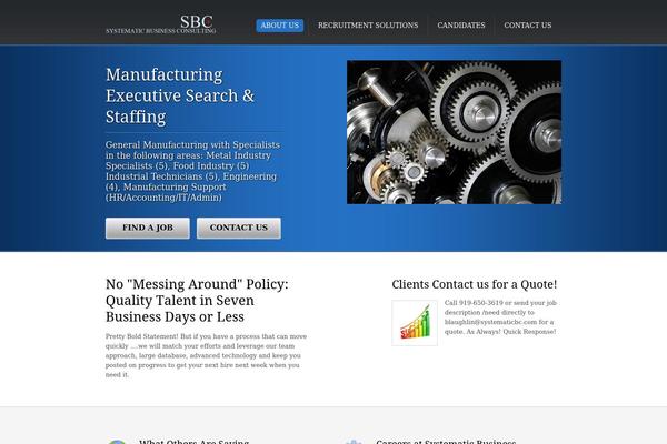 Enfold theme site design template sample