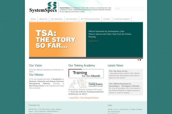 ss theme websites examples