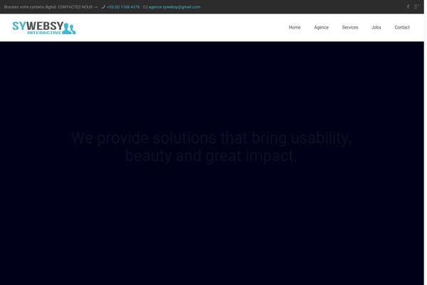 BeTheme theme site design template sample