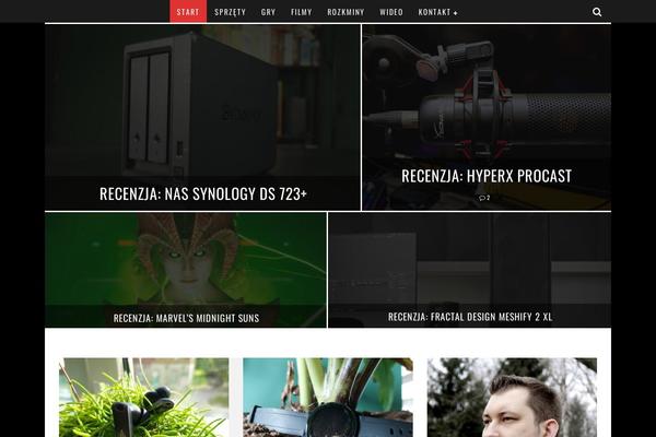 Site using Ultimate Widgets Light plugin