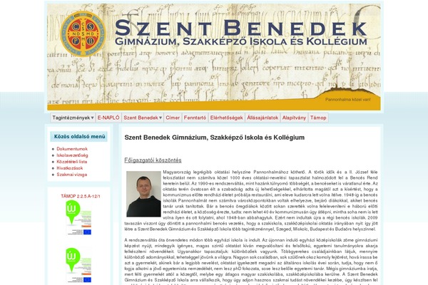 Site using WEN Responsive Columns plugin
