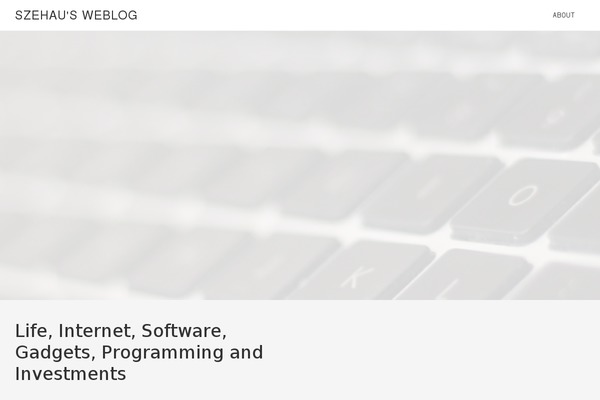 Site using Simple Social Icons plugin