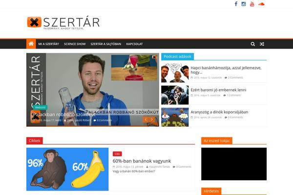 Feather Magazine theme site design template sample