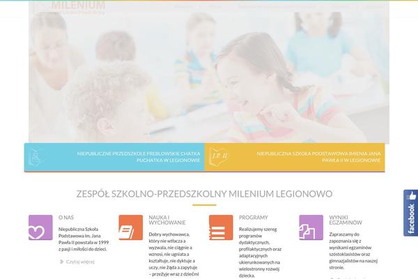 szkolamilenium.pl site used Millenium