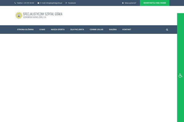 Finance theme site design template sample
