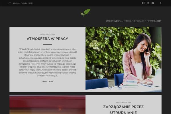 Tracks theme site design template sample