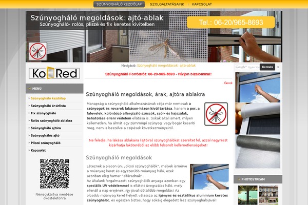 szunyoghalo.com site used Szunyoghalo
