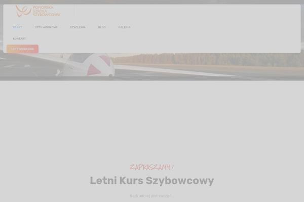SkyCaptain theme site design template sample