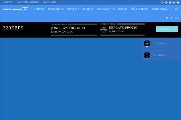 Onair2 theme site design template sample